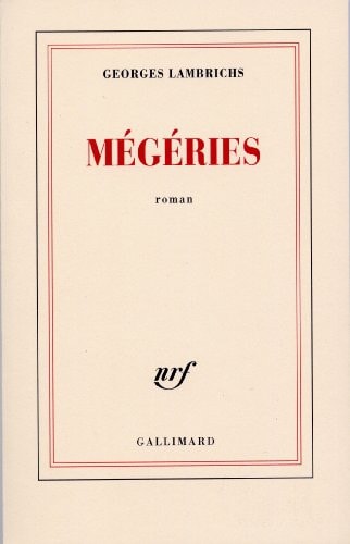 MEGERIES, de Lambrichs | portada del libro