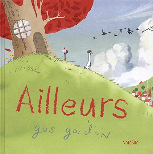 AILLEURS, de Gus Gordon | portada del libro