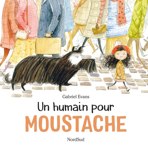 HUMAIN POUR MOUSTACHE UN, de Gabriel Evans | portada del libro