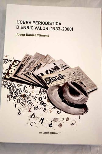 L'obra periodística d'Enric Valor (1933-2000), de Climent Martínez | portada del libro
