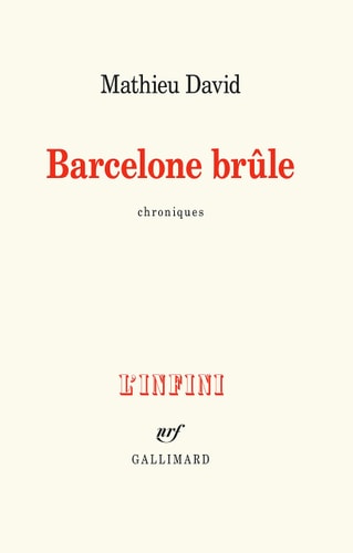 BARCELONE BRULE, de DAVID MATHIEU | portada del libro