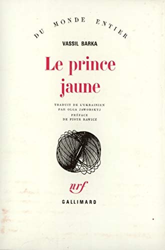 LE PRINCE JAUNE, de Barka | portada del libro