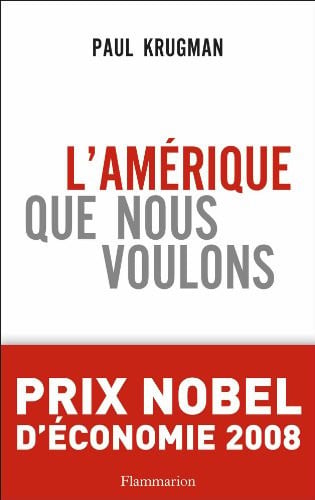 'AMERIQUE QUE NOUS VOULONS, de KRUGMAN PAUL | portada del libro