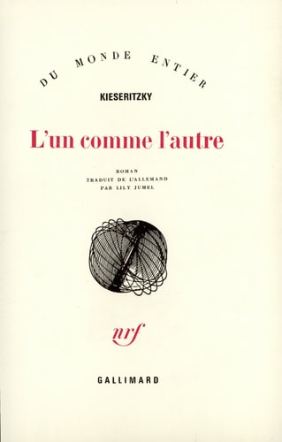 L'UN COMME L'AUTRE, de Ingomar von Kieseritzky | portada del libro