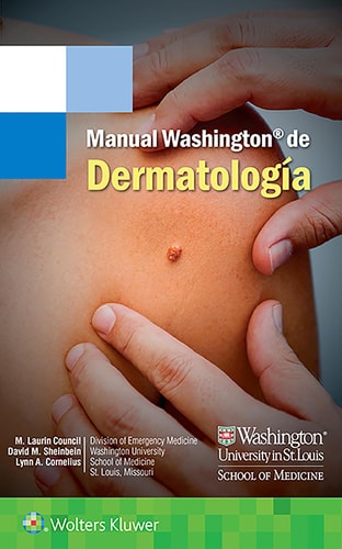 MANUAL WASHINGTON DE DERMATOLOGIA, de COUNCIL | portada del libro