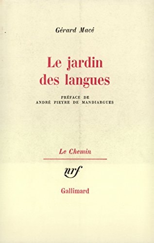 LE JARDIN DES LANGUES, de Macé | portada del libro
