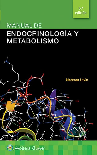MANUAL DE ENDOCRINOLOGIA Y METABOLISMO, de LAVIN | portada del libro