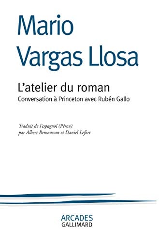 L'ATELIER DU ROMAN, de Mario Vargas Llosa | portada del libro