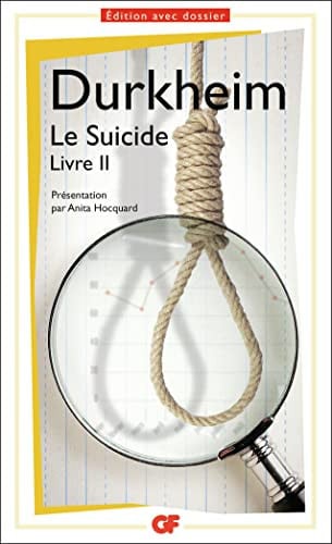 Le suicide, de DURKHEIM EMILE | portada del libro