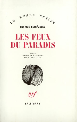 LES FEUX DU PARADIS, de Enrique Estrázulas | portada del libro