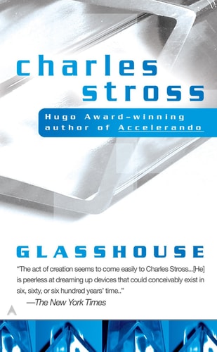 GLASSHOUSE, de Charles Stross | portada del libro