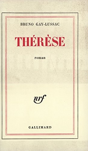 THERESE, de Bruno Gay-Lussac | portada del libro