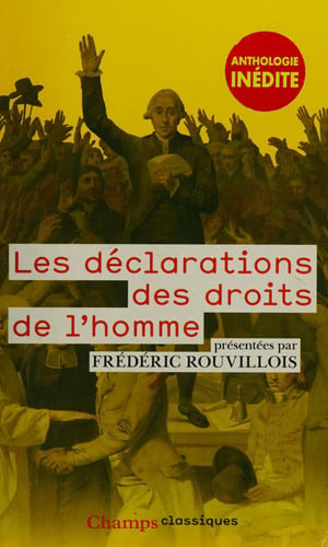ES DECLARATIONS DES DROITS DE L'HOMME, de ROUVILLOIS FREDERIC | portada del libro