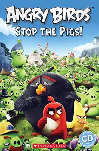 ANGRY BIRDS STOP THE PIGS STARTER LEVEL BOOK CD, de Varios autores | portada del libro