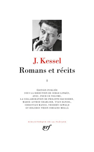 ROMANS ET RECITS T1, de Joseph Kessel | portada del libro