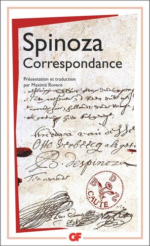 Correspondance (Spinoza), de SPINOZA | portada del libro