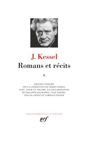 ROMANS ET RECITS T2, de Joseph Kessel | portada del libro