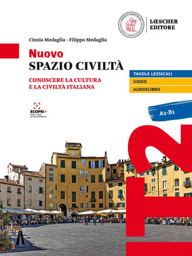 NUOVO SPAZIO CIVILTA A2 B1 | portada del libro