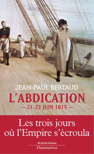 'ABDICATION, de BERTAUD JEAN-PAUL | portada del libro