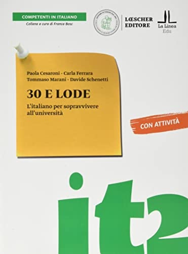 30 E LODE, de CESARONI | portada del libro
