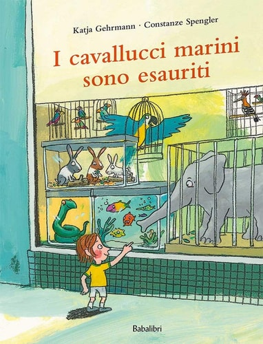 I CAVALLUCCI MARINI SONO ESAURITI, de Katja Gehrmann | portada del libro