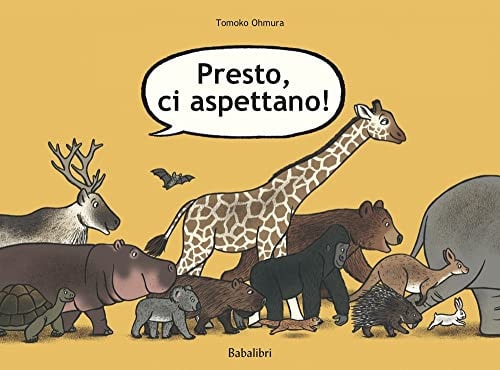 PRESTO, CI ASPETTANO!, de Tomoko Ohmura | portada del libro