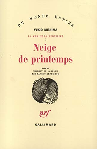 NEIGE DE PRINTEMPS, de Yukio Mishima | portada del libro