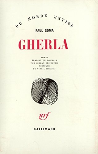 GHERLA, de Goma | portada del libro