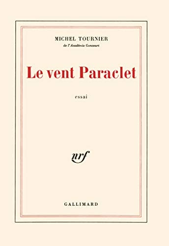 LE VENT PARACLET, de Tournier | portada del libro