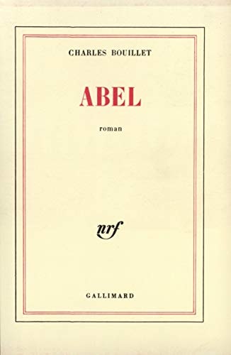 ABEL, de Bouillet | portada del libro