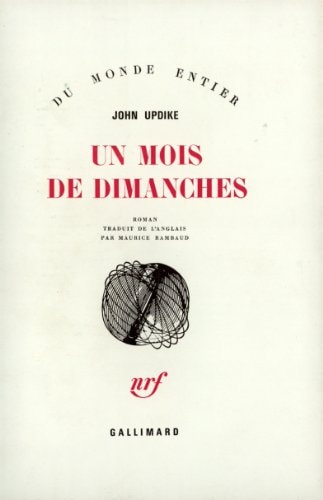UN MOIS DE DIMANCHES, de Updike | portada del libro