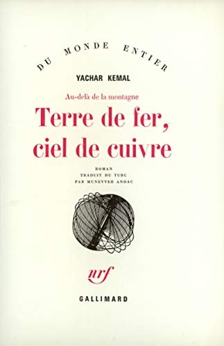 TERRE DE FER CIEL DE CUIVRE, de Yachar Kemal | portada del libro