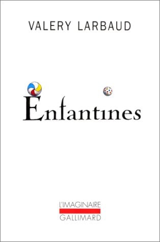 ENFANTINES, de Valery Larbaud | portada del libro