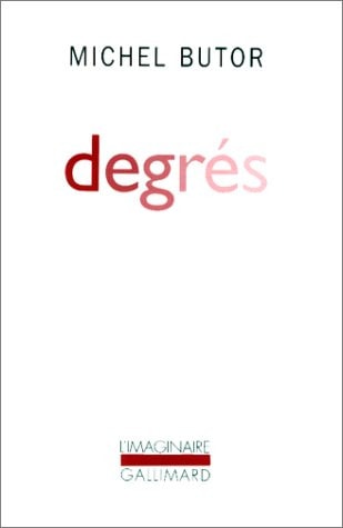 DEGRES, de Butor | portada del libro