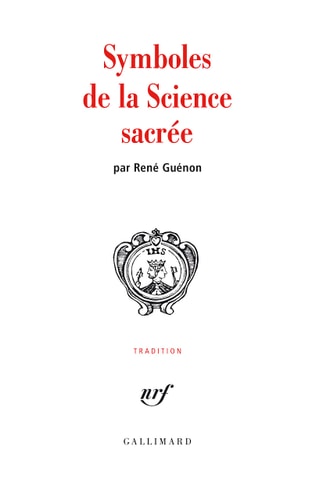 SYMBOLES DE LA SCIENCE SACREE, de René Guénon | portada del libro