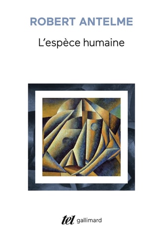 L'ESPECE HUMAINE, de Antelme | portada del libro