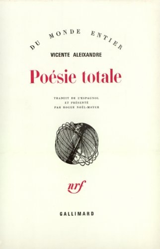 POESIE TOTALE, de Vicente Aleixandre | portada del libro