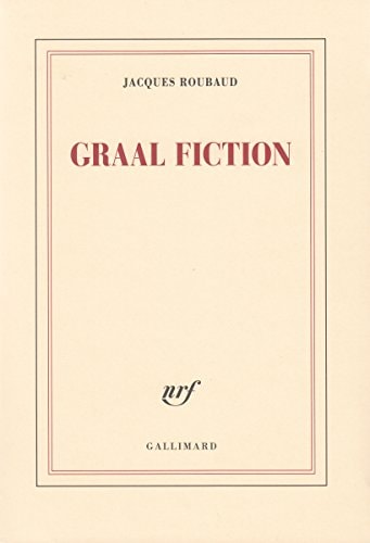 GRAAL FICTION, de Roubaud | portada del libro