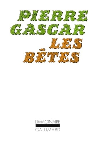 LES BETES, de Pierre Gascar | portada del libro