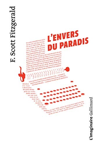 L'ENVERS DU PARADIS, de Francis Scott Fitzgerald | portada del libro