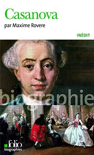 CASANOVA, de Maxime Rovere | portada del libro