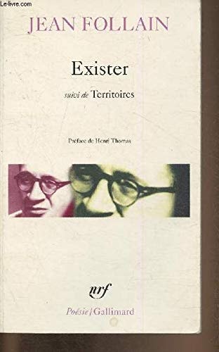 EXISTER / TERRITOIRES, de Follain | portada del libro