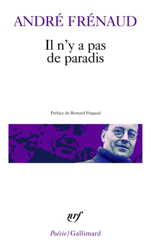 IL N'Y A PAS DE PARADIS, de André Frénaud | portada del libro