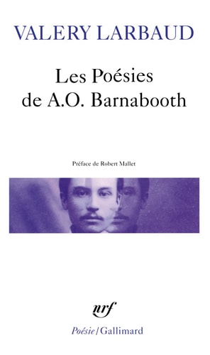 LES POESIES DE A.O. BARNABOOTH / POESIES DIVERSES, de Valery Larbaud | portada del libro