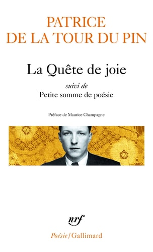 LA QUETE DE JOIE / PETITE SOMME DE POESIE, de La | portada del libro