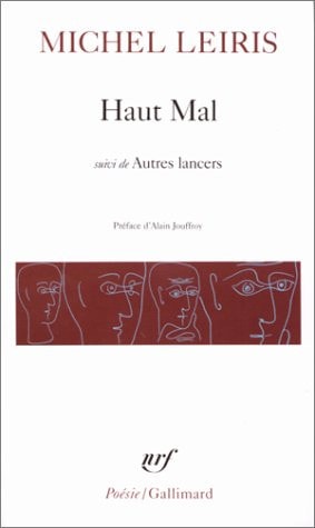 HAUT MAL / AUTRES LANCERS, de Leiris | portada del libro