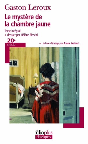 LE MYSTERE DE LA CHAMBRE JAUNE, de Leroux | portada del libro