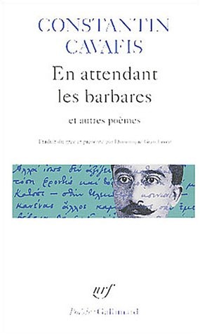 EN ATTENDANT LES BARBARES ET AUTRES POEMES, de Constantine Cavafy | portada del libro