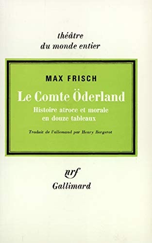 LE COMTE ODERLAND, de Max Frisch | portada del libro