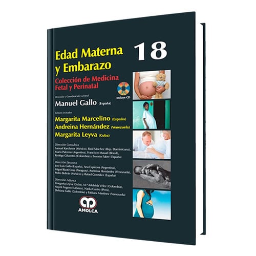 GALLO 18 EDAD MATERNA Y EMBARAZO | portada del libro